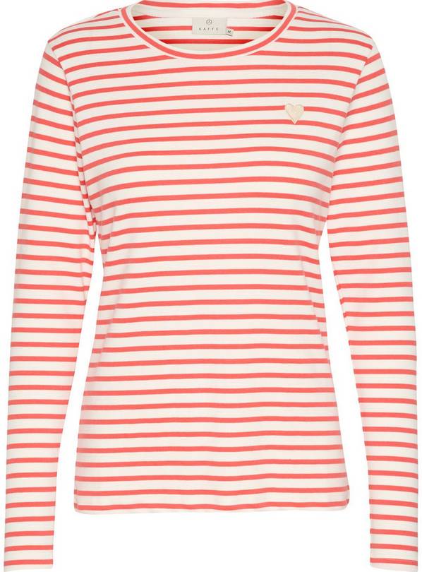 KAFFE Liddy Long Sleeve Slim Fit T Shirt XS